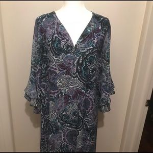 Blue and Lavender Dress